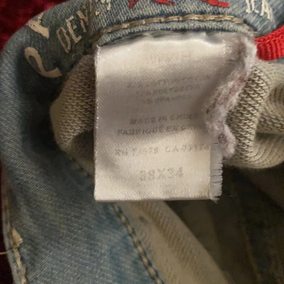 Parasuco light blue  wash Men’s denim jeans Sz 38 - Picture 10 of 12